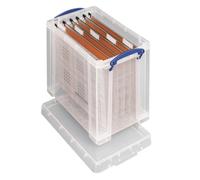 Really Useful Box Storage Box UB19LC 19 L Transparent Plastic 39.5 x 25.5 x 29 cm