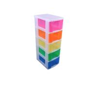 Really Useful Storage Tower 5x12L RNBW - Storage Towers - Plastic Drawers