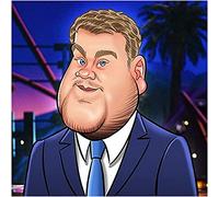 Really Wild Cards James Corden Birthday Greeting Sound Card Blank Inside RWSN035