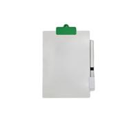 ReallyRecycle Dry Erase Fridge Board with Marker, A6 Size, White