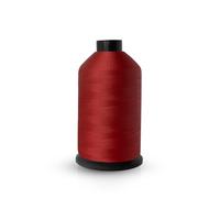 Realm Bonded Nylon Sewing Thread 500/3000 metre Size 40s for Upholstery, Outdoor Market, Drapery, Beading, Luggage, Purses (Red 3000m)