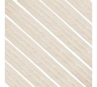Realm Cream Pencil Pleat Curtain Header Tape, Detachable Curtain, Size 25mm / 1 Inch (5 Metres)