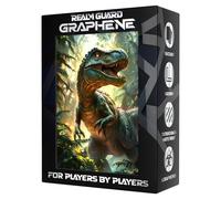 Realm Guard Graphene -100ct Textured Matte TCG/MTG Art Sleeves (Dinosaur)