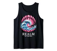 Realm of The Sea - Shell Wave Design Tank Top