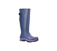 Cotswold Realm Adjustable Wellington Boot Womens Blue