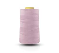 Realm Single Overlocking Sewing Machine Polyester Thread 5000 Yards Cones White Black Natural Navy Red (Lilac)