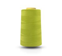 Realm Single Overlocking Sewing Machine Polyester Thread 5000 Yards Cones White Black Natural Navy Red (Lime)