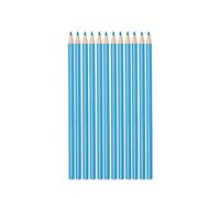 Realm Tailors Chalk Pencils, Dressmaking Dressmakers Chalk Pencil for Marking Fabric, Pack of 12, 4 Colours (Blue)