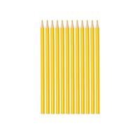 Realm Tailors Chalk Pencils, Dressmaking Dressmakers Chalk Pencil for Marking Fabric, Pack of 12, 4 Colours (Yellow)