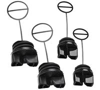 Realman 2Sets Fuel Oil Tank Caps For McCulloch 333 444 CS330 CS400 M3414 M3616 M4218 Mac20X Mac335 Mac738 Mac740 Mac742 Mac838 Mac842 Mac Cat 338 435 440 442 MC2214AV MC3516 Xtreme 8-42