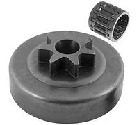 Realman 503159802 503 15 98-02 3-1/4" x 7 Drive Teeth Clutch Drum Bearing Sprocket Kit for Oregon 106658X GB HU407-J7N Husqvarna 40 45 49 Jonsered 410 420 425 435 2041 2045 2050 325X7T Chainsaw
