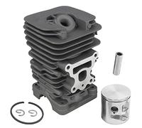 Realman 530 07 18-85 41mm Nikasil Plated Cylinder Piston Kit For Poulan 4218AV PP3816AV PP4218AV Pro SM4218AVX SM4218AV SM4218AVX SM4518AVX Jonsered CS2138C Chainsaw