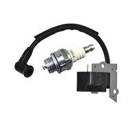 Realman 545215801 545024901 Ignition Module Coil with BM6A Spark Plug for McCulloch Line Trimmer MT250LK Trimmac SL Trimmac SL+ Partner Colibri II Colibri II + Colibri II S