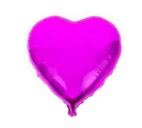 Realmax Heart Foil Balloon Magenta (One Size)
