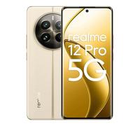 realme 12 Pro 5G Moblile Phone 8+256GB Smartphone, Snapdragon 7s Gen 2, 64MP Camera+50MP IMX890 OIS, 6.7 inch AMOLED 120Hz Curved Display, 5000mAh Battery SUPERWOOC 67W Charging, Dual SIM, Beige