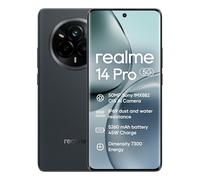 realme 14 Pro 5G Moblie Phone 12+512GB Smartphone NFC Smartphone, 5130mAh Battery with 45W SuperCharge, Dimensity 7300 5G, 50MP AI Camera & 120Hz OLED Display, with Adaptor, Color Black