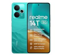realme 14T Smartphone 5g, 8+256GB,5260 mAh Battery,Dimensity 6300 Chipset, IP69 Top-tier Waterproof, 50MP camera,120Hz Eye Protection Display,Surf Green,Amazon Exclusive (No Adapter)