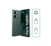 realme 15 Pro 5G Smartphone (12GB RAM, 256GB Storage) | 6.8" 144Hz OLED Display | Snapdragon 7 Gen 4 | 50MP OIS Camera | 7000mAh | 80W Fast Charging | Android 15 | 12m Warranty (Velvet Green)