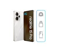 realme 15 Pro 5G Smartphone (12GB RAM, 256GB Storage) | 6.8" 144Hz OLED Display | Snapdragon 7 Gen 4 | 50MP OIS Camera | 7000mAh | 80W Fast Charging | Android 15 | 12m Warranty (Flowing Silver)