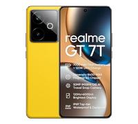realme GT 7T 5G Android Smart Phone 12+256GB Smartphone, MediaTek Dimensity 8400, 7000mAh Battery with 120W Quick Charge, 50MP AI Travel Snap Camera, 6.8-Inch 1.5K 120Hz Display, Dual SIM NFC, Yellow