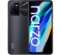 Realme Narzo 50A Prime Smartphone 4 + 64 GB Full HD Display +6.6 inches, Triple Camera with AI 50 MP, 5,000 mAh Battery, Powerful Unisoc T612 Processor, Charger Not Included, Black (Flash Black)