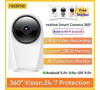 Realme Smart Camera 360° 1080P Video Recording AI Motion Security Monitor WI-FI
