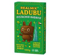 REALMIX Dubai Chocolate Limited Edition LADUBU | Pistachio & Kunafa Delight | Made in U.A.E. (Standard, Milk Chocolate)