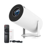 RealmPortal Projector Gothic Window Scene, Upgrade Hy300pro Miniprojector with Wifi and Bluetooth, 180Rotation Auto Keystone Correction, RealmPortal Projector for Reading, (Android,GB)