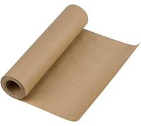 Realpack® 1 x Brown Heavy Duty Strong Kraft Paper Size - 600mm x 50m. Good For Parcel Packaging Gift Wrap Home Schools and Craft Works. Smooth Outer Surface.