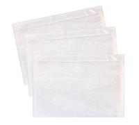 REALPACK® 100 x A6 Plain Document Enclosed Wallets - Ensure Delivery Notes and Invoices Accompanying Goods Arrive