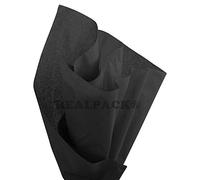 REALPACK® 200x - Sheets of Acid Free Premium Luxury Black Tissue Paper Ream 18" x 28"