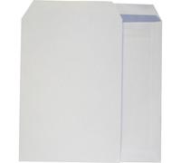 REALPACK® 25 x C4/A4 White Envelopes - Plain Self Seal White Envelopes SS 90gsm