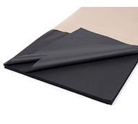 REALPACK® 480x 200x 100x - Sheets of Acid Free Premium Luxury Black Tissue Paper Ream 18" x 28" 450mm x 700mm Free Fast Delivery (200)