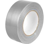 REALPACK® 6 Rolls - Silver Gaffer/Duct Tape Size : 48mm x 50m. Strong Waterproof Cloth