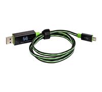 RealPower 187656 USB cable USB 2.0 USB-A to Micro-B 0.75 m Green w...