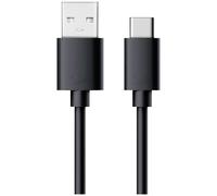 RealPower 255650 USB 2.0 cable USB-A to USB-C Black 0.60 m