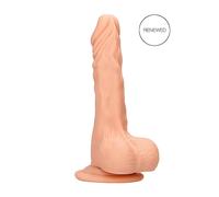 RealRock 8" Lifelike Dong - Natural with Testicles