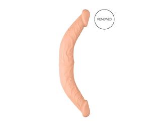 RealRock Double Dong 14" - Natural Dual Dildo (36cm)