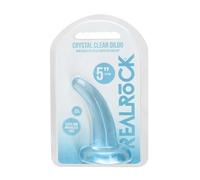 Realrock Non Realistic Dildo with Suction Cup, Blue, 11.5 cm Size
