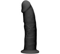 RealRock Realistic Black Dildo with Suction Cup 6 Inch