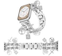 REALSIGN - Stylish Bracelet Compatible with Apple Watch Bands 38mm 40mm 41mm 42mm 44mm 45mm 49mm 46mm Women Band Compatible with iWatch Series 10 9 8 7 6 5 4 3 2 SE Ultra, 44/45/46/49/42MM(Series3 2 1