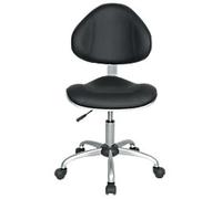 Realspace Ryder Office Chair Permanent Contact Bonded leather Without Armrest Black 110 kg