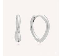Realta Adele Hoops in Silver Realta Silver One Size