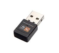 Realtek RTL8811CU USB WiFi Adapter 600Mbps USB2.0 Nano 11AC Dual Band 5.8GHz 2.4GHz WiFi Dongle IEEE 802.11 a b g n ac For Laptop Desktop PC IPTV USB Network Adapter Support Windows 10/8/7