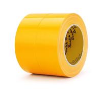 Realth Duct Tape Premium Grade Fabric Gaffer Tape 2 Pack 48MM x 32M Multi Purpose Tapes for Arts Crafts Color Coding DIY Projects Color Yellow(DT48YW)