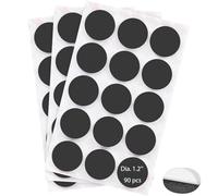 Realth Magnetic Dots/Self Adhesive Magnet for Circle | 90 PCS 30mm | Peel & Stick with Adhesive Backing | Alternative to Stickers Strip and Tape | for Craft DIY Kitchen and Fridge(MSQ3090)