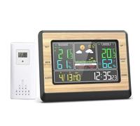 Realtime Indoor Outdoor Thermometers Hygrometer Featuring Weather Forecasting And Trend Analysis Low Power Consumption Weather Forecasting Station With Trend