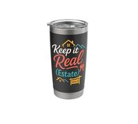 Realtor Keep It Real Estate Stainless Steel Insulated Tumbler