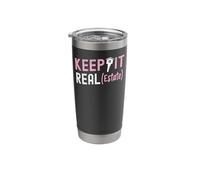Realtor Keep It Real Estate Stainless Steel Insulated Tumbler