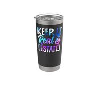 Realtor Keep It Real Estate Stainless Steel Insulated Tumbler